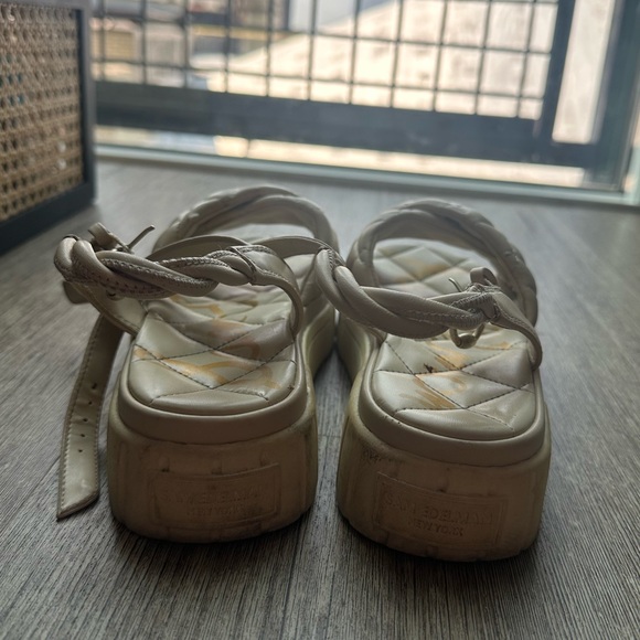 SAM EDELMAN GAVRIL PLATFORM SANDAL IN SUMMER SAND - Picture 3 of 8